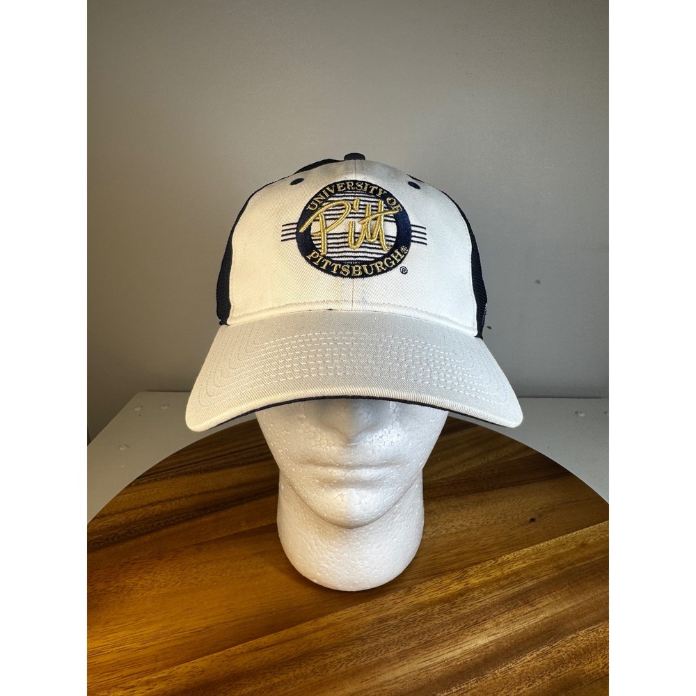 Pitt Panthers The Game‎ Mesh Trucker Hat Navy White Gold Pitt
